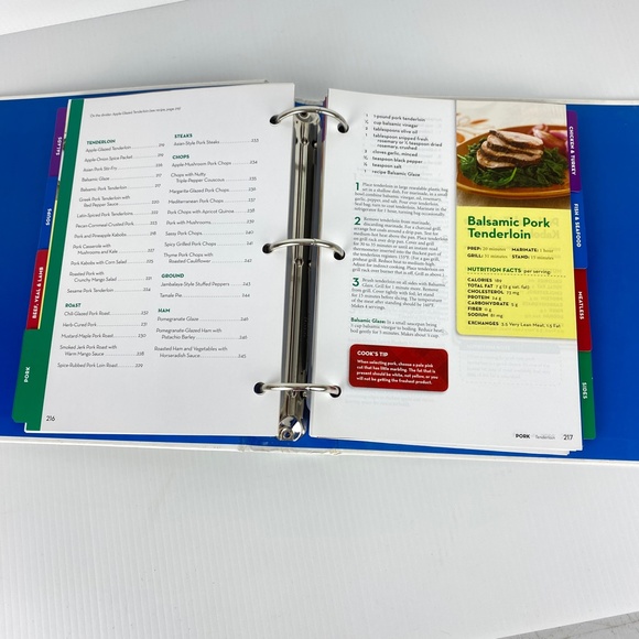 Better Homes and Gardens Eat Well Lose Weight Cookbook Hardcover Binder Recipes - Picture 10 of 12